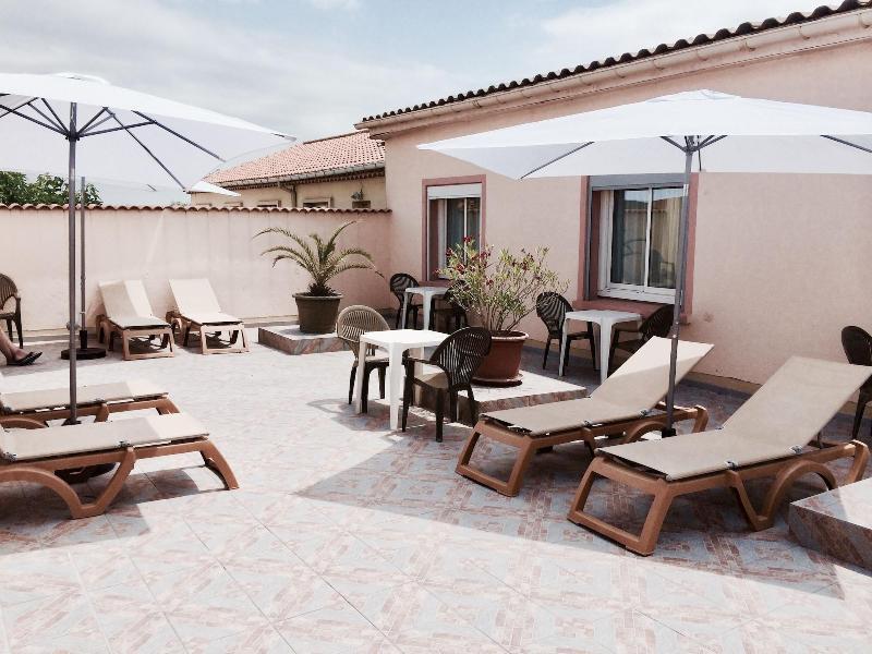 Logis Hotel Restaurant Le Mirador Portiragnes Buitenkant foto