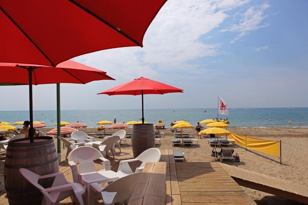 Logis Hotel Restaurant Le Mirador Portiragnes Buitenkant foto